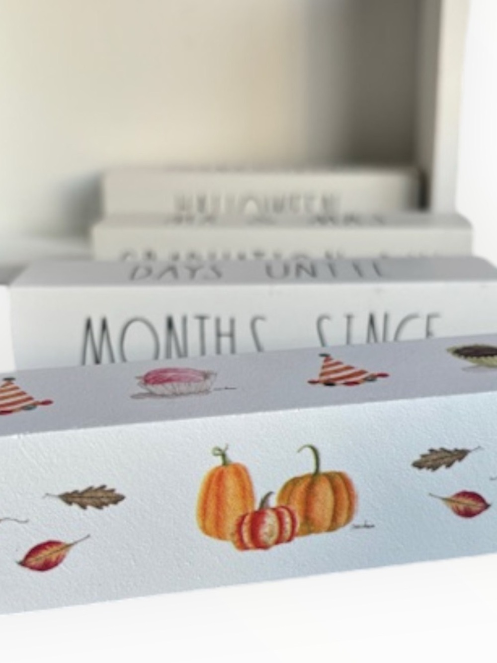 Rae Dunn Countdown Block Set Wedding Holiday Days Until Calendar Decor - Picture 7 of 13